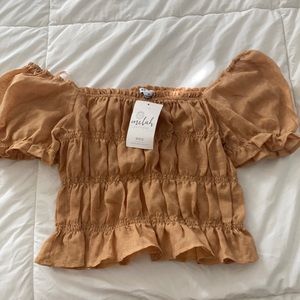 Off the shoulder shirt